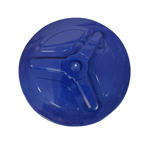 Different Available Blue Plastic Outer Threaded Water Tank With Collar Cover Lid