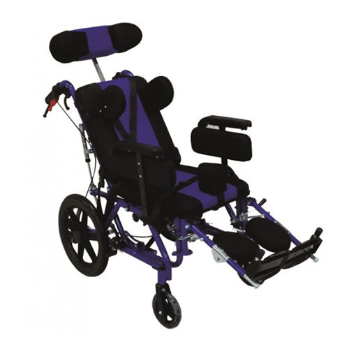 Kw 958 Lbcgpy (B) - Wheelchair Cerebral Palsy Premium - Blue Colour