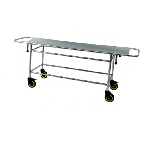 KW 430 (SS) - स्ट्रेचर ट्रॉली स्टेनलेस स्टील