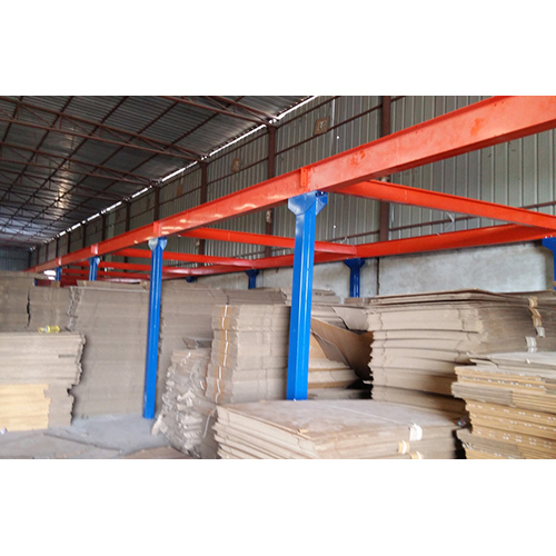 Modular Mezzanine Floor - High-grade Iron, Customizable Sizes In Blue And Red, Environmentally-friendly Design, Easy To Assemble