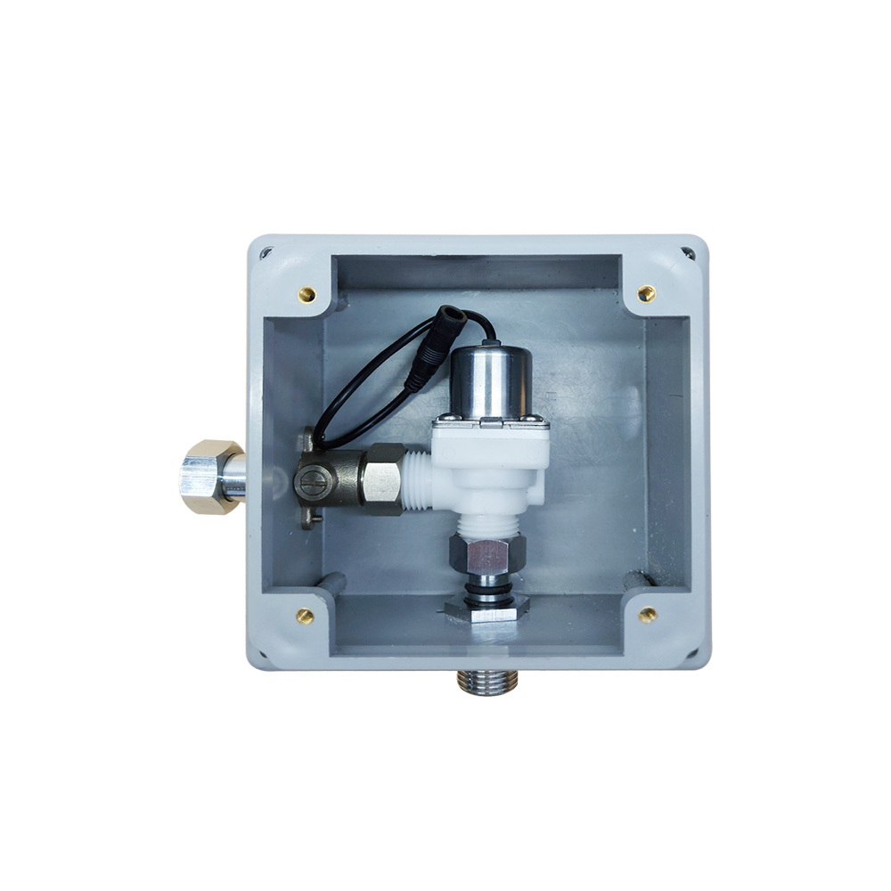 Battery Operated Urinal Flusher Bp-u742s - Color: Silver