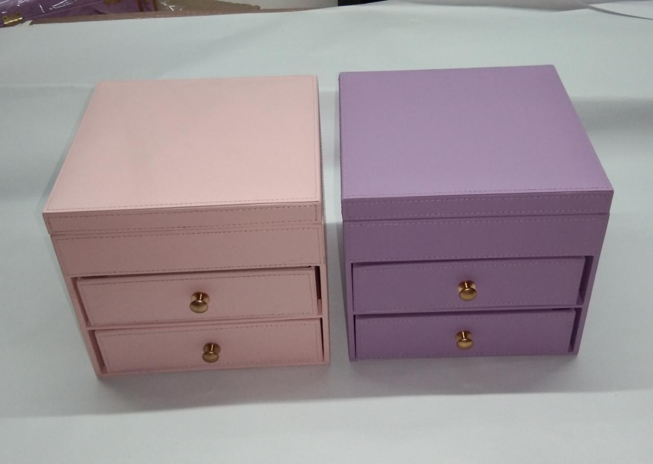 Makeup Box - Cosmetic Box, Aqua Green For Fashion Accessories | Stylish & Functional Storage Solution For All Your Makeup Essentials