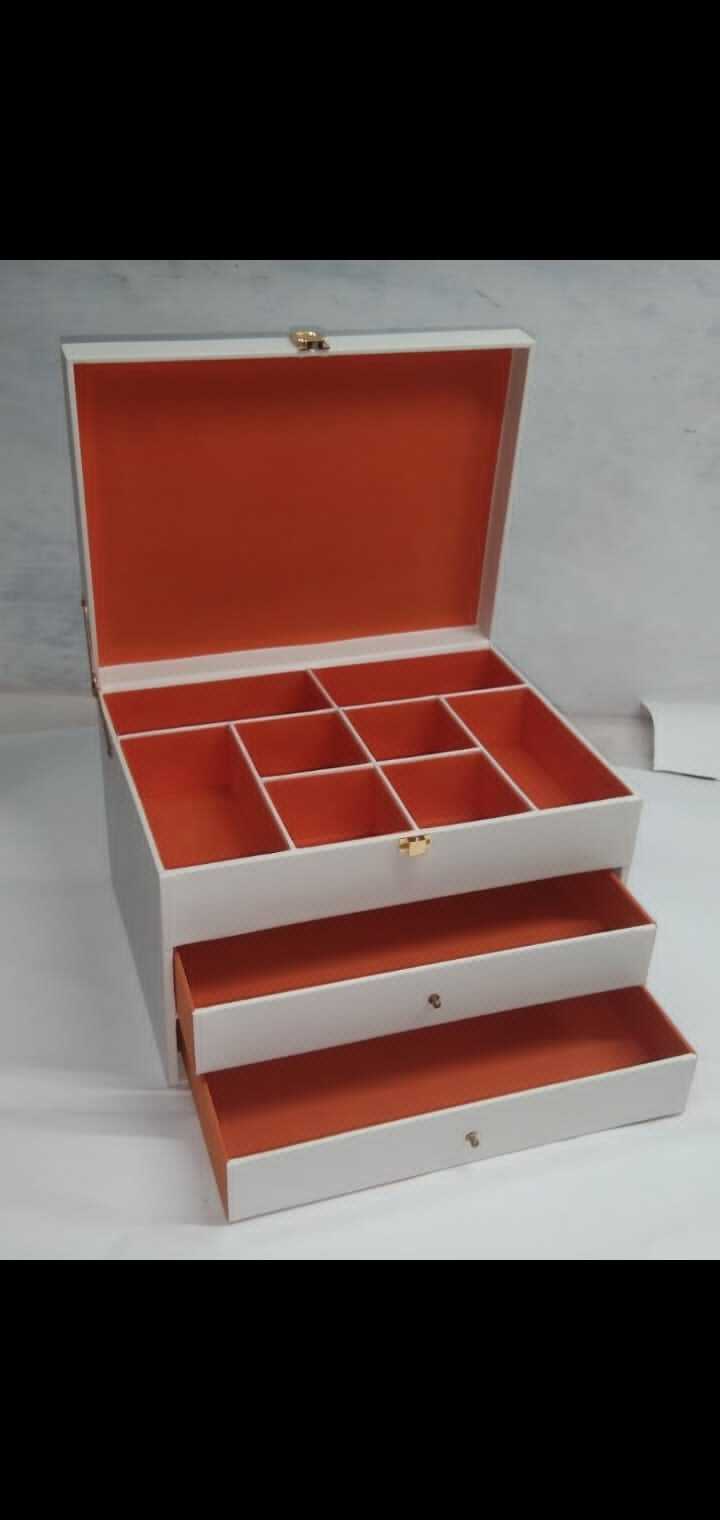 Makeup Box - Cosmetic Box, Aqua Green For Fashion Accessories | Stylish & Functional Storage Solution For All Your Makeup Essentials