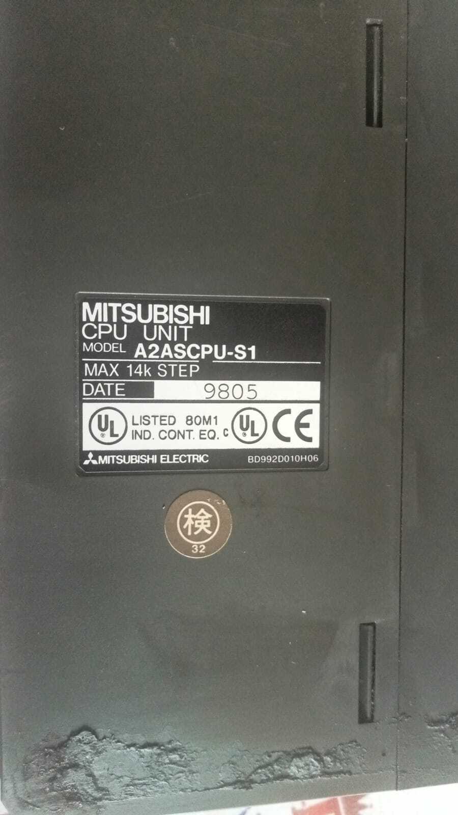 Mitsubishi A2ascpu-s1 Plc