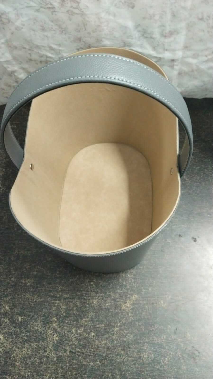 Leather Gift Hamper Basket