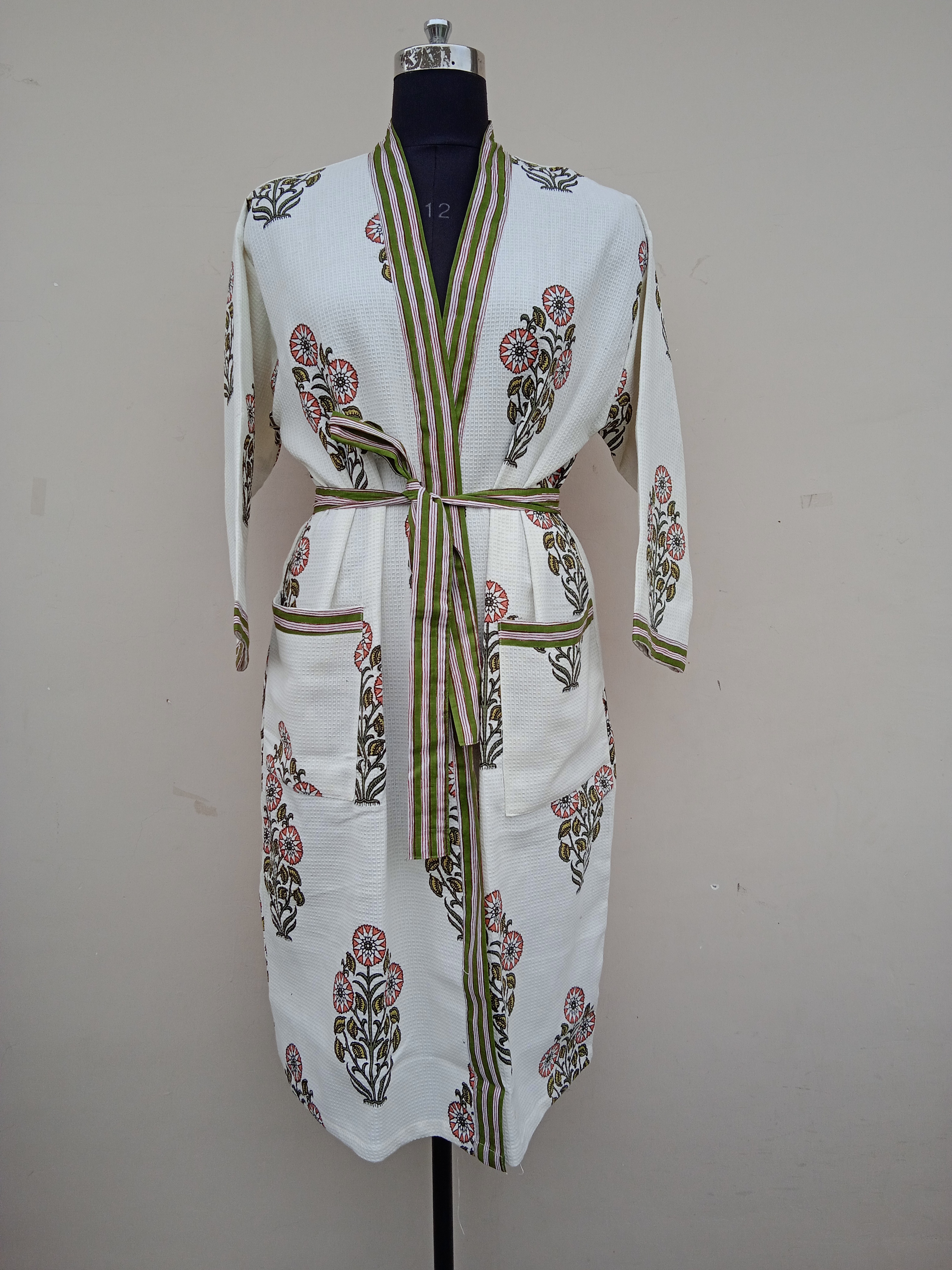 Waffle Kimono - Bust Size: Free