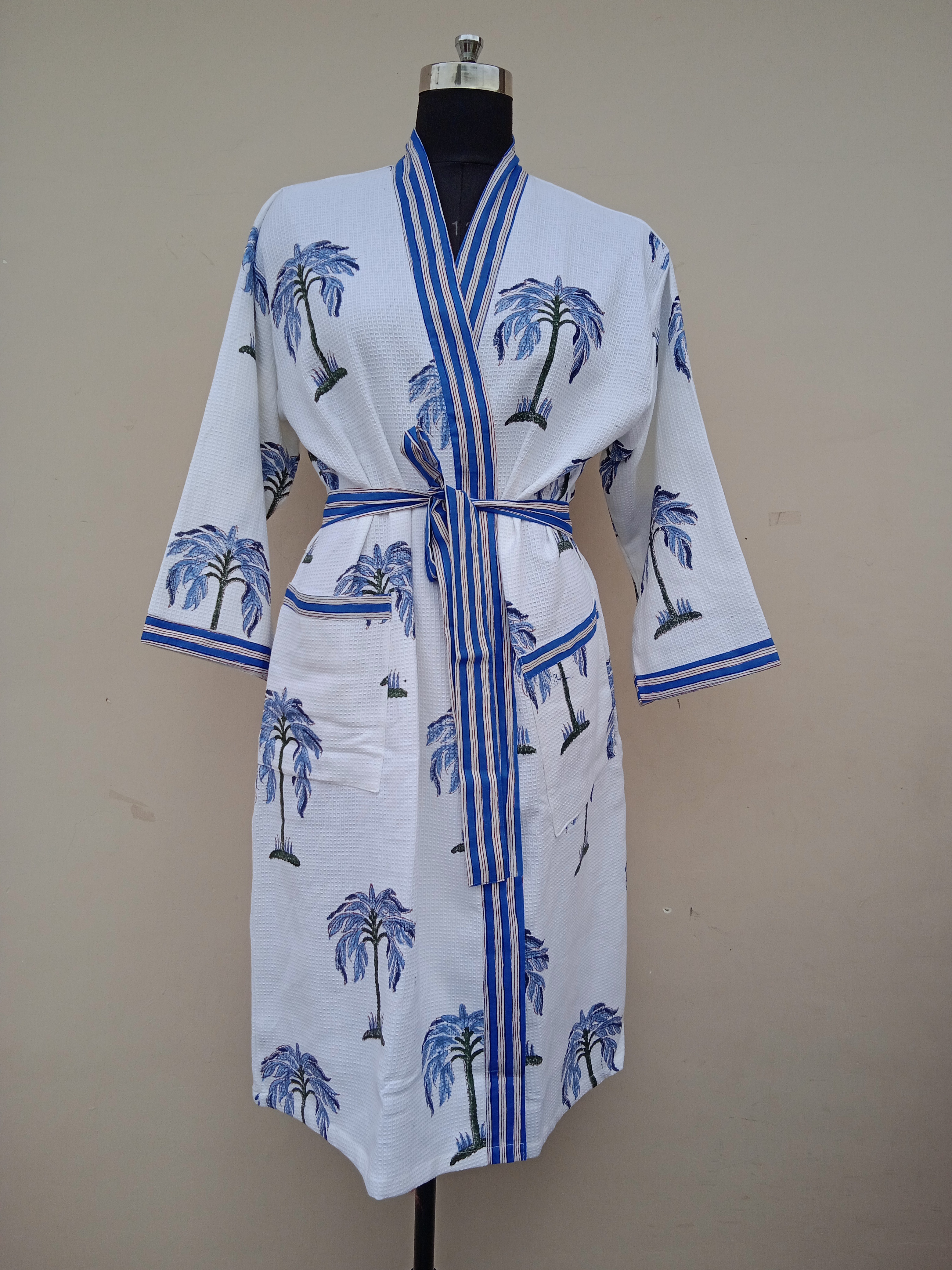 Waffle Kimono - Bust Size: Free