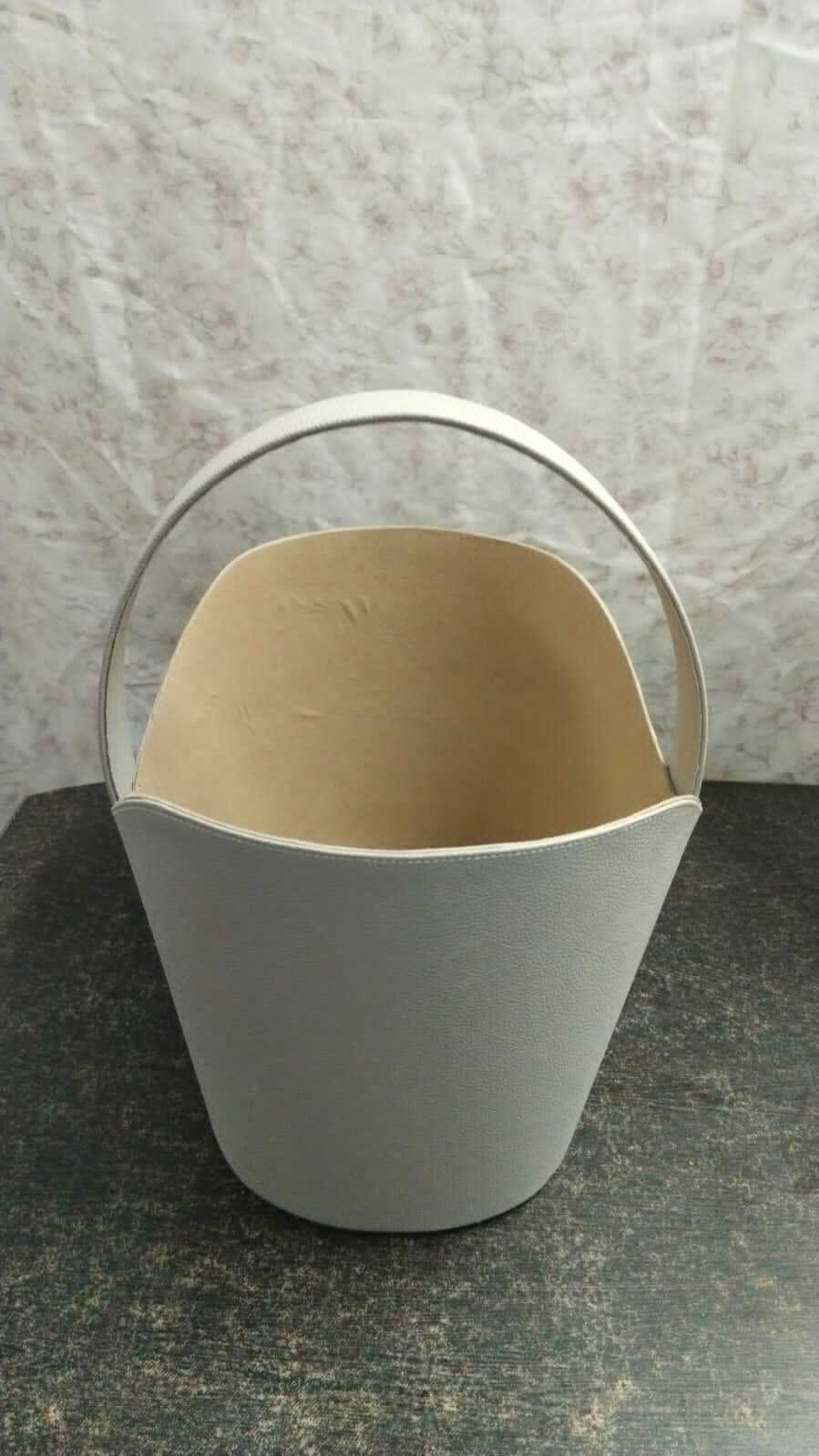 Leather Basket