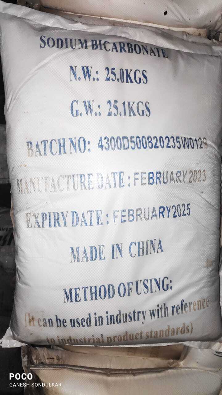 Sodium Bicarbonate - 98% Purity, 4 Lb Powder In White Bottle | Food Grade, Odorless, Ph 8.6, Solubility In Acetone And Methanol