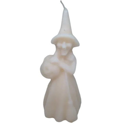 Multicolored Witch Shape Candle
