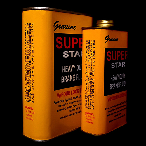 Brake Fluid Tin Can - Color: Different Available