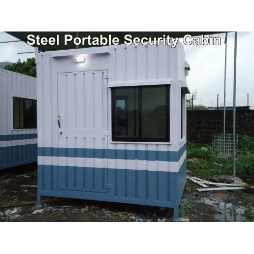 Steel Portable Security Cabin By Hindustan Portable Cabins