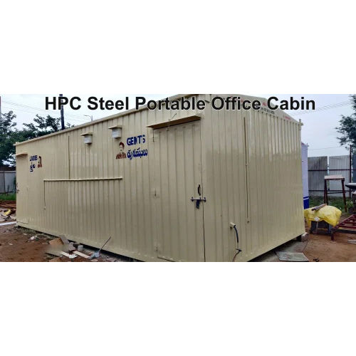 Hpc Steel Portable Office Cabin - Color: White