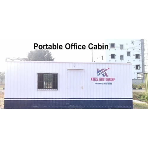 White Prefabricated Accommodation Cabin