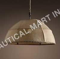 बुरलेप गुंबद झूमर