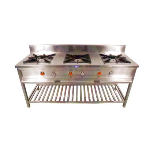Metal Three Burner Gas Stove
