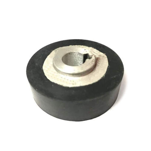 Fr900 Rubber Roller - Rubber Material, Black Color | Designed For Sealing Machine Applications, New Condition