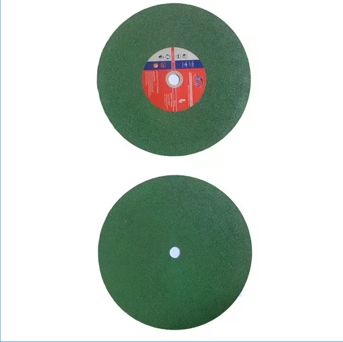 14 Inch Green Color Cutting Wheel Hardness: Hard