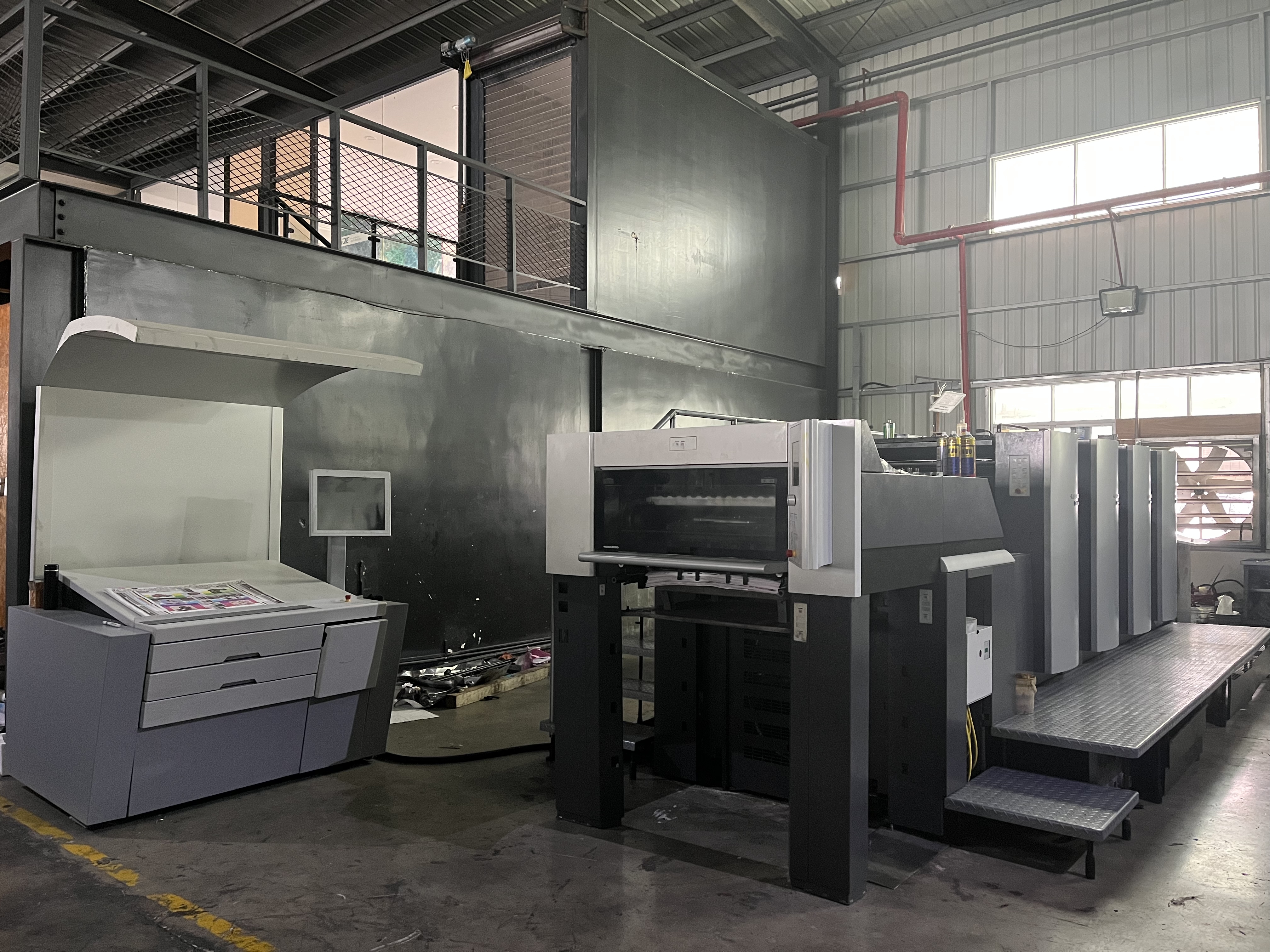 Automatic Heidelberg Sm74-4h Year 2011