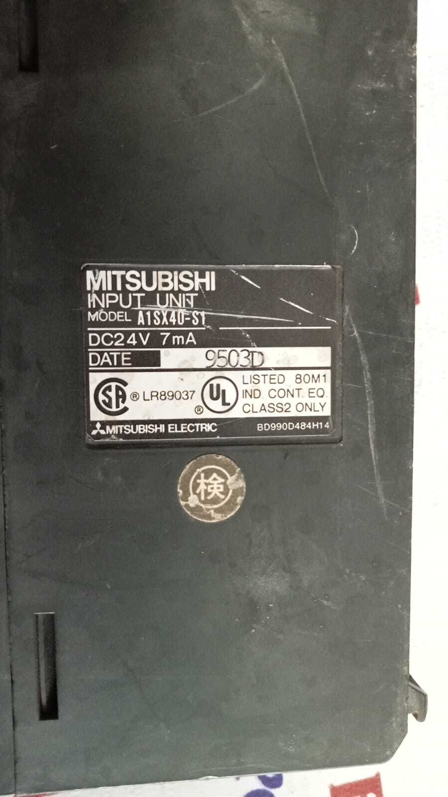 Mitsubishi A1sx40-s1 Plc