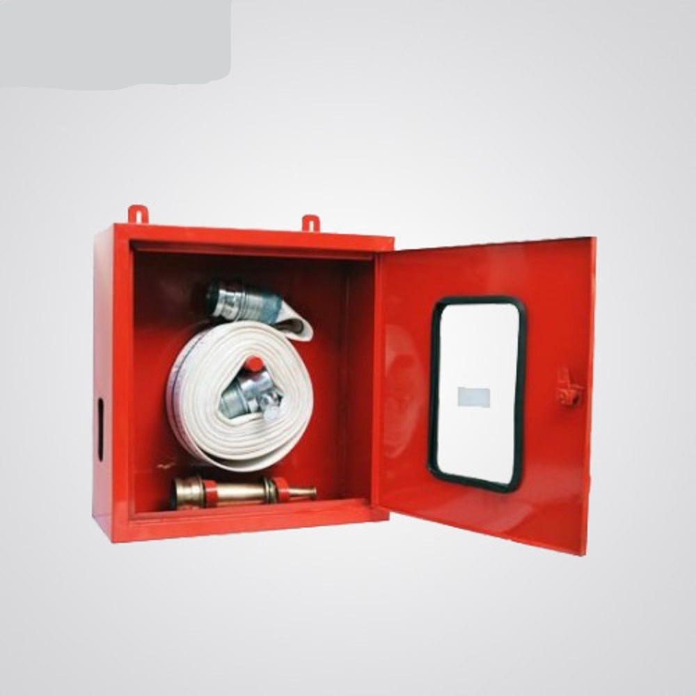 Fire Hose Box - Metal Design | Durable Red Finish, Fire Safety Application, Warranty Included