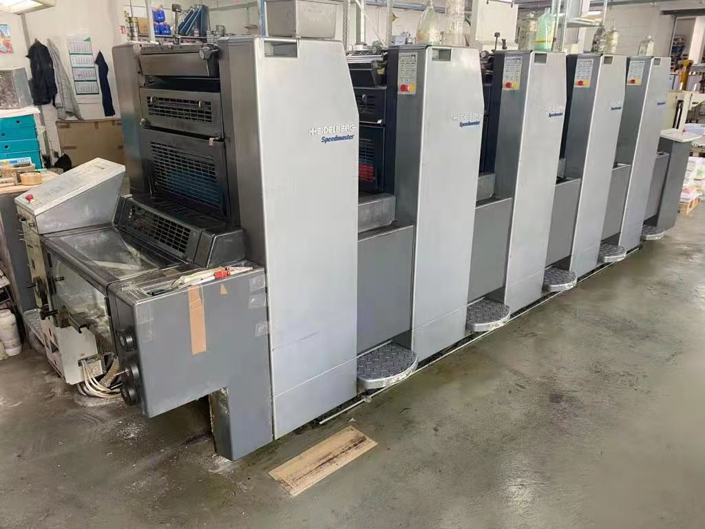 Semi-automatic Heidelberg Sm52-5 Year 2001