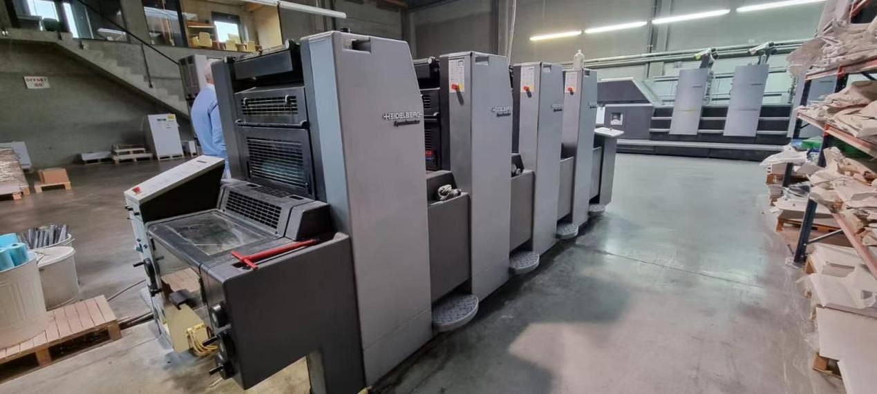 Heidelberg Sm52-4 - Stainless Steel, 4 Colors, 95 Million Impressions | Semi-automatic Control System, Cp2000 Console, Automatic Plate Change