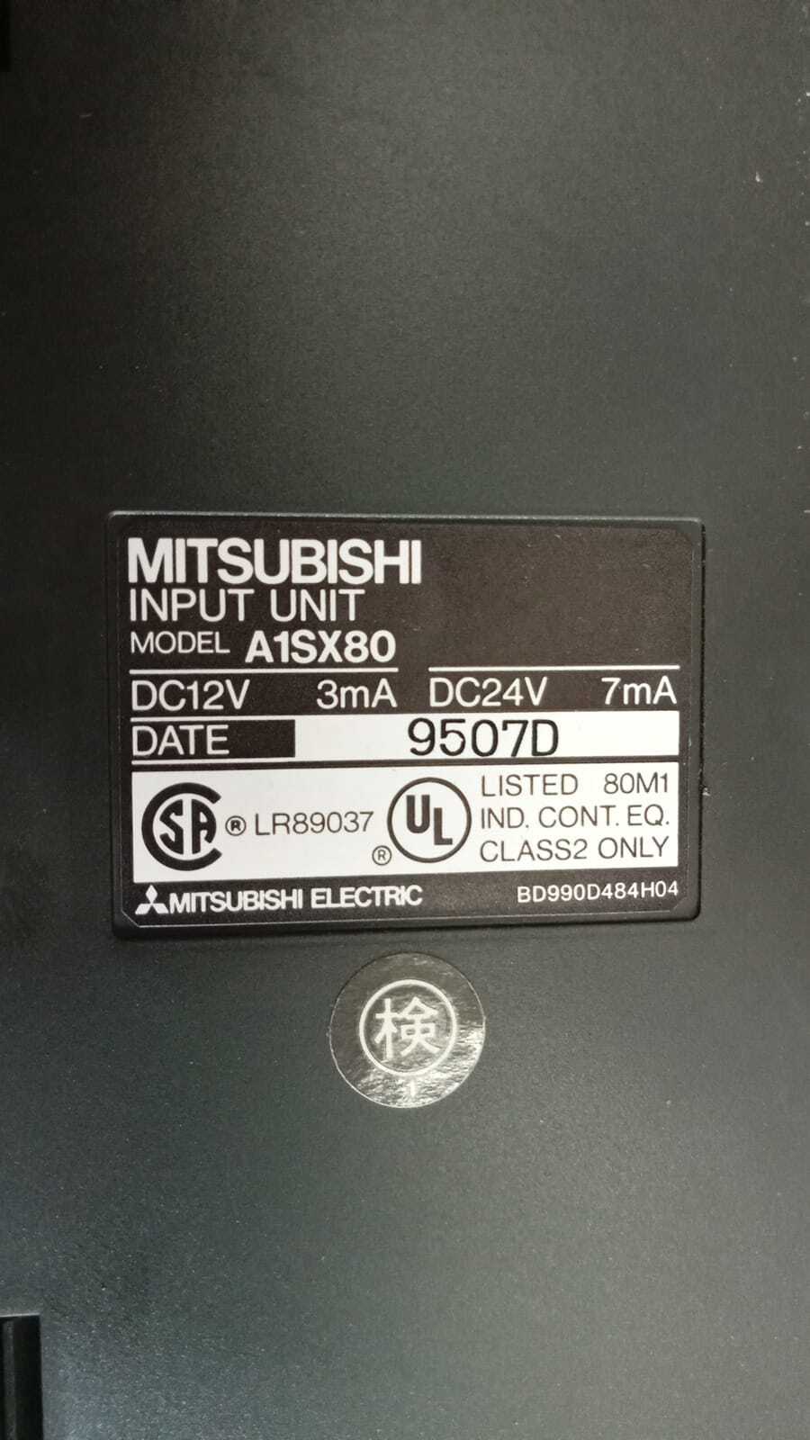 Mitsubishi P. L. C. Module Input Unit A1sx80