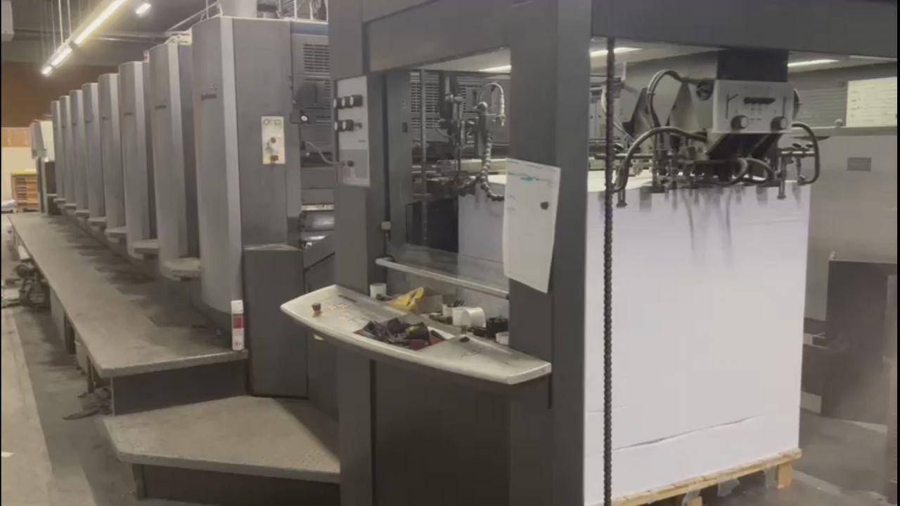 Semi-automatic Heidelberg Sm102-8-p Year 2007
