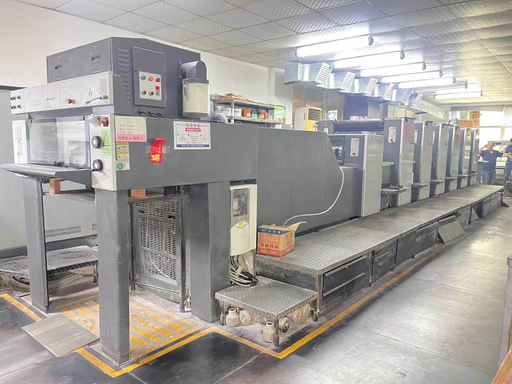 Automatic Heidelberg Sm74-6 Plus L Year 2001