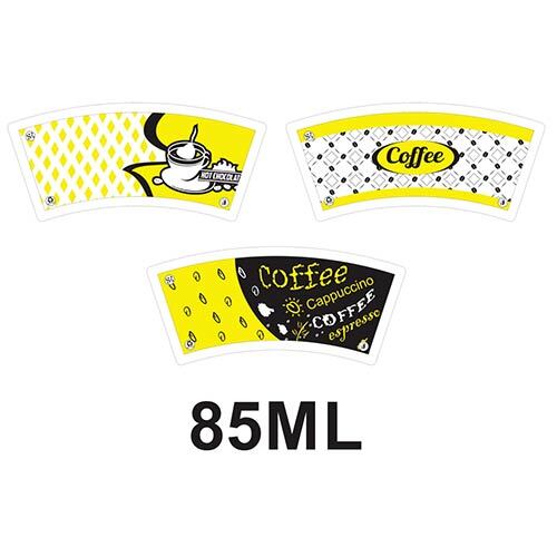 लीक प्रूफ 85 मिली पेपर कप ब्लैंक