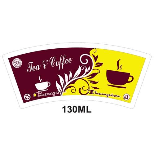 लीक प्रूफ 130 मिली पेपर कप ब्लैंक