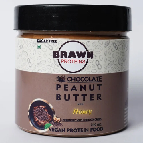 340gm Honey Choco Chips Chocolate Peanut Butter - Raw Milk, Vacuum Sealed, Original Flavor | Creamy Nutty Delight For All Occasions