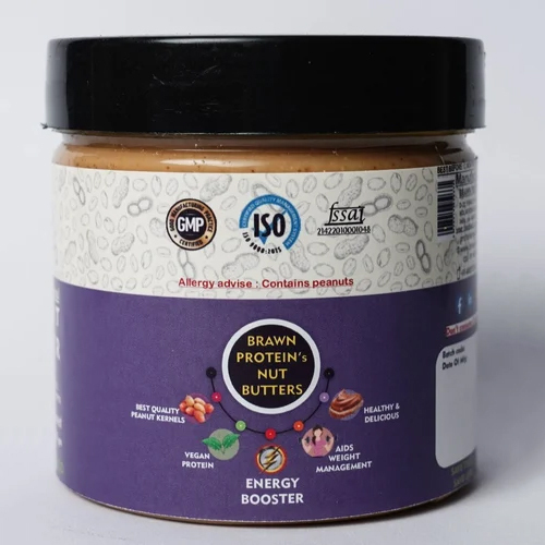 Crunchy Unsweet Peanut Butter - Raw Peanuts, Vacuum Packed For Ultimate Freshness - All-natural, No Added Sugar, Healthy Snack For Adults