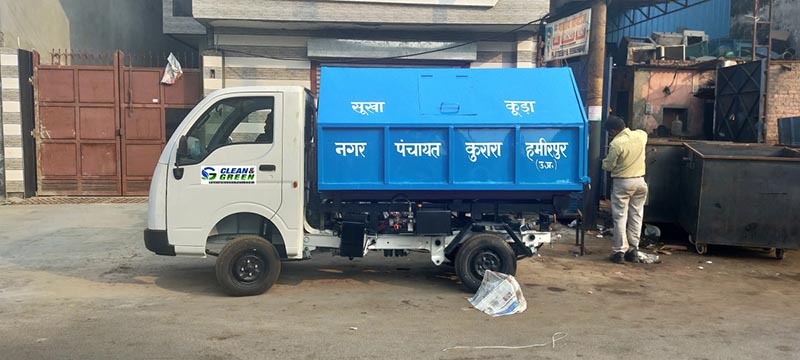 Garbage Tipper - Mild Steel Build, Custom Color Options | Optimal For Efficient Garbage Collection