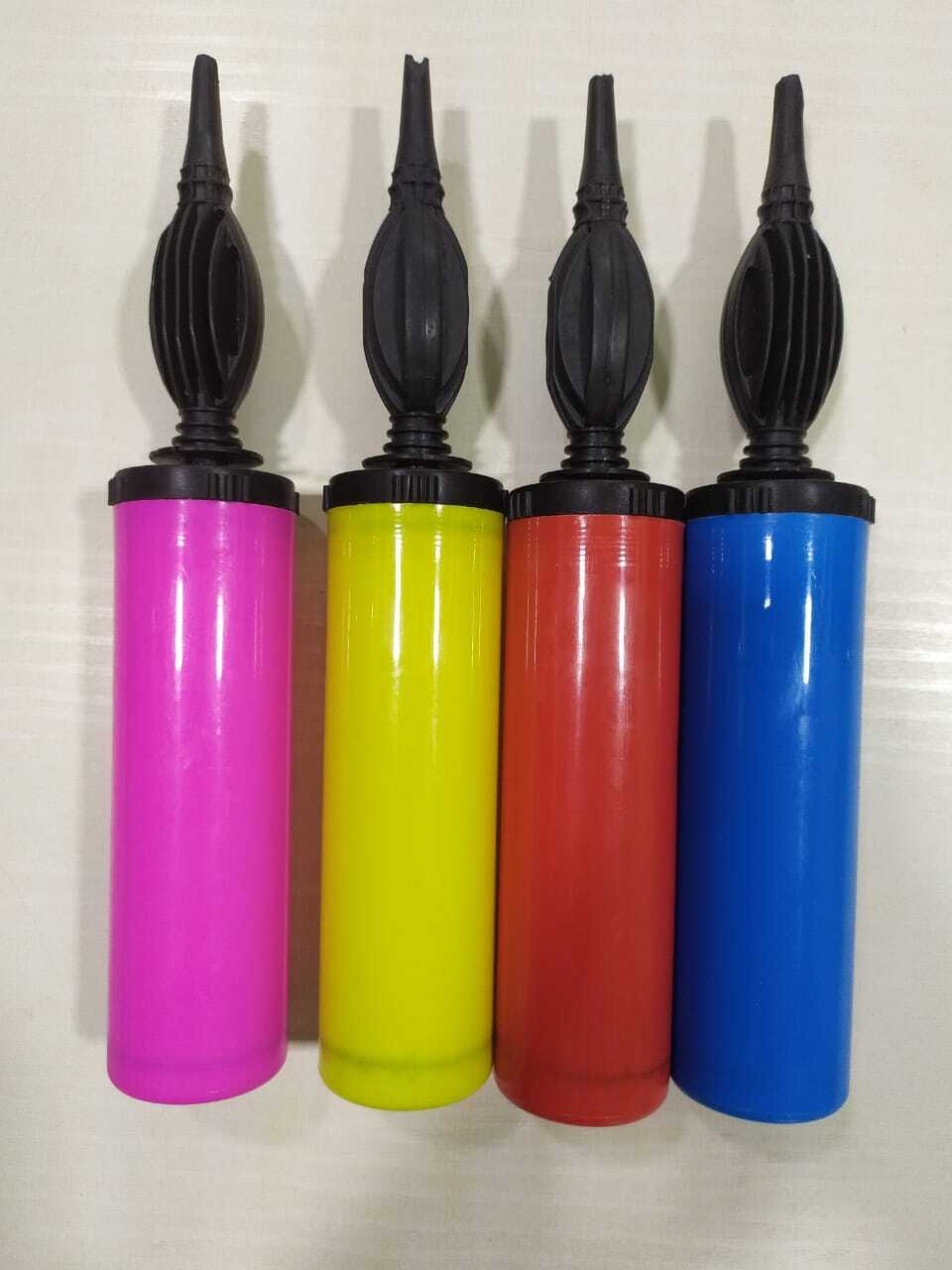Enjoy Electric Balloon Pump - 28 Cm Plastic Pack Of 12 | Eco-friendly, Non-toxic, Customizable Colors Available In Yellow, Blue, Green, Pink