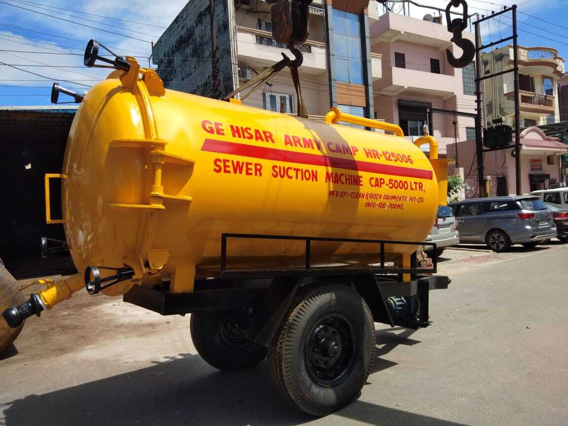 Sewage Suction Machine Capacity: Vacuum Blower 240 Cum/hr Approx Kg/hr