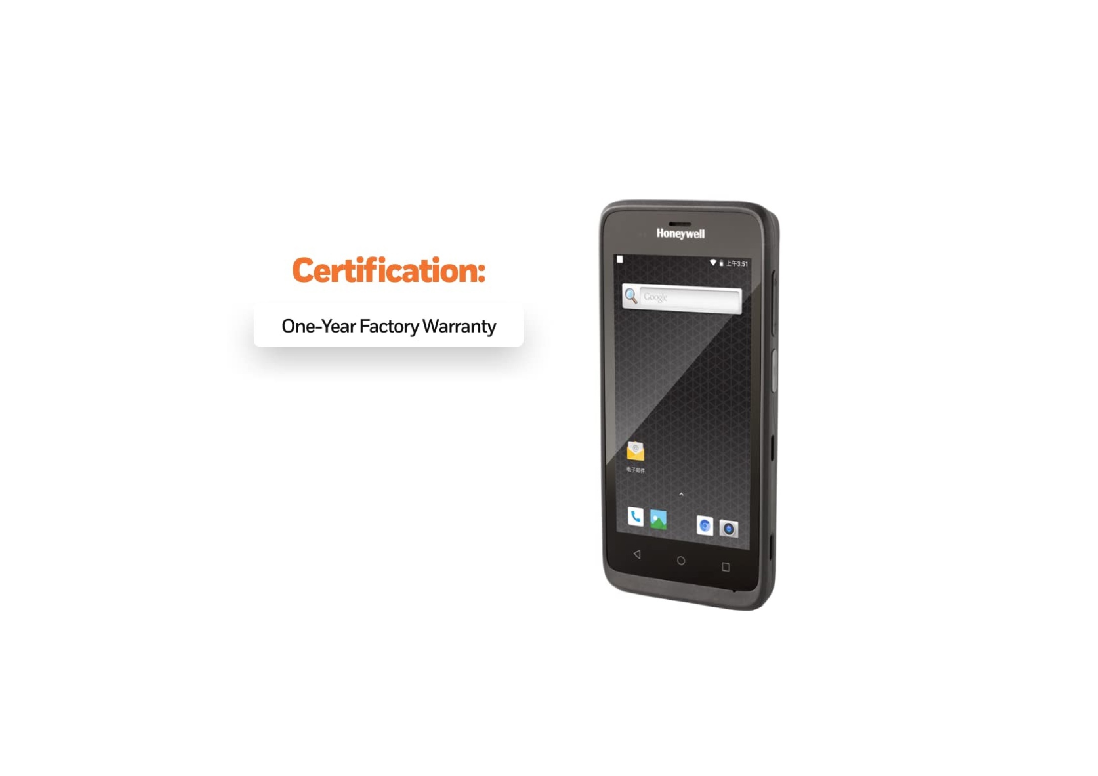 Honeywell Scanpal Eda 51 Hc Android O-q Rugged Mobile Computer
