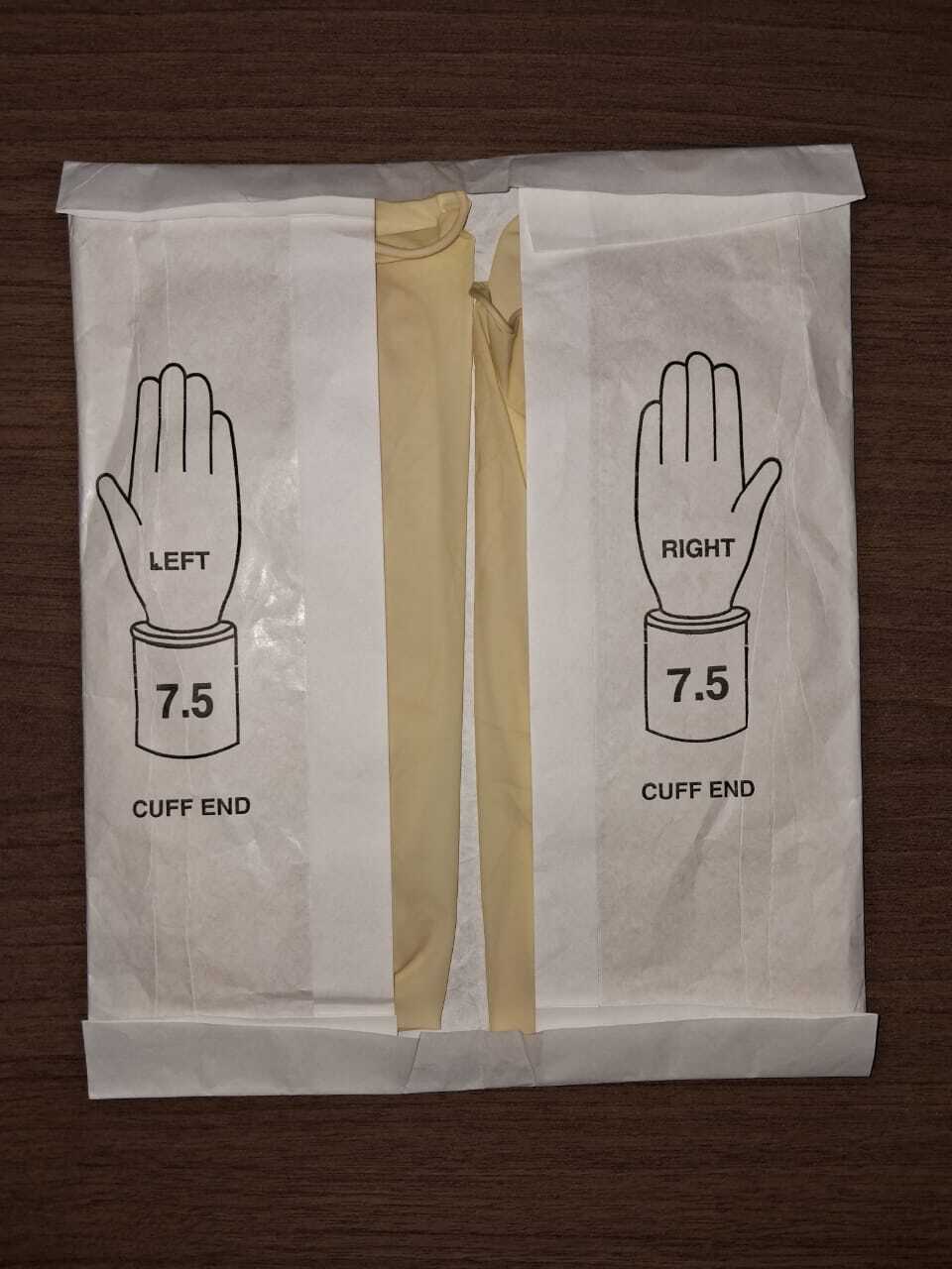 White Latex Gynaecological Gloves