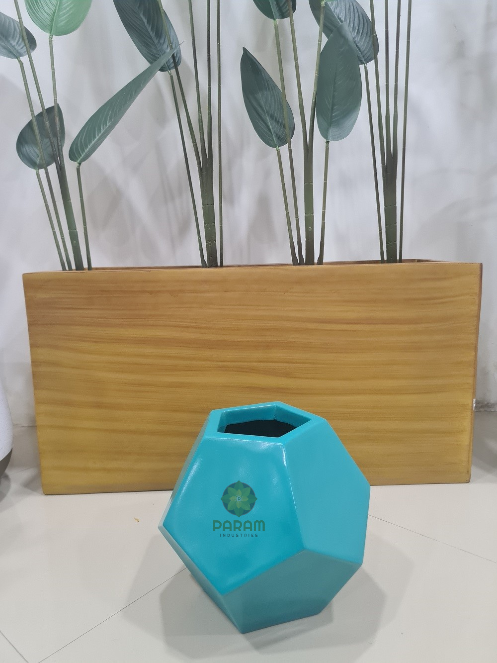 Brown Alpha Frp Planter