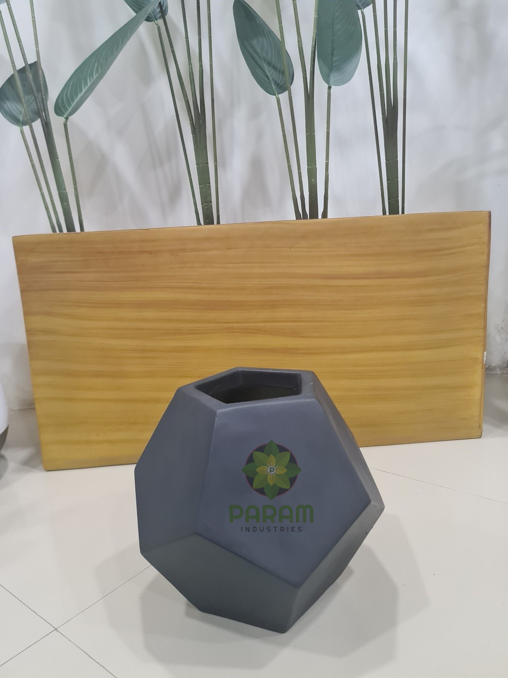 Brown Alpha Frp Planter
