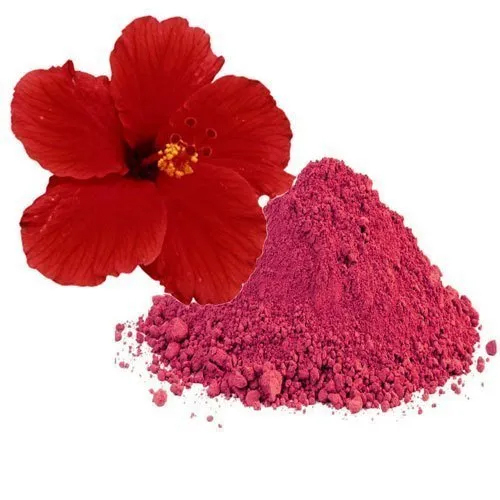 Hibiscus Flower Extract - High Purity Powder, Pink Color, Customizable Weight, Shelf Life Up to 24 Months