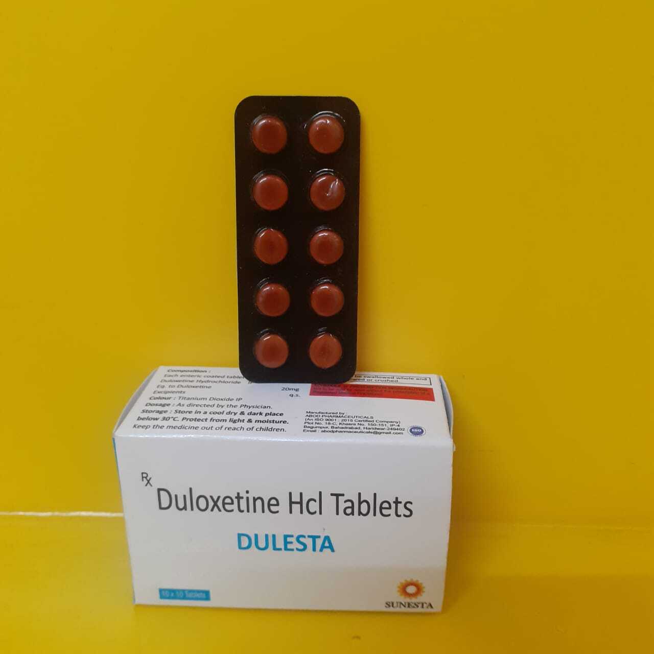 Duloxetine Tablets - Drug Type: General Medicines