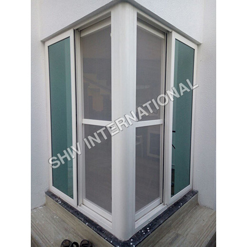 5 ट्रैक स्लाइडिंग UPVC विंडो अनुप्रयोग: औद्योगिक