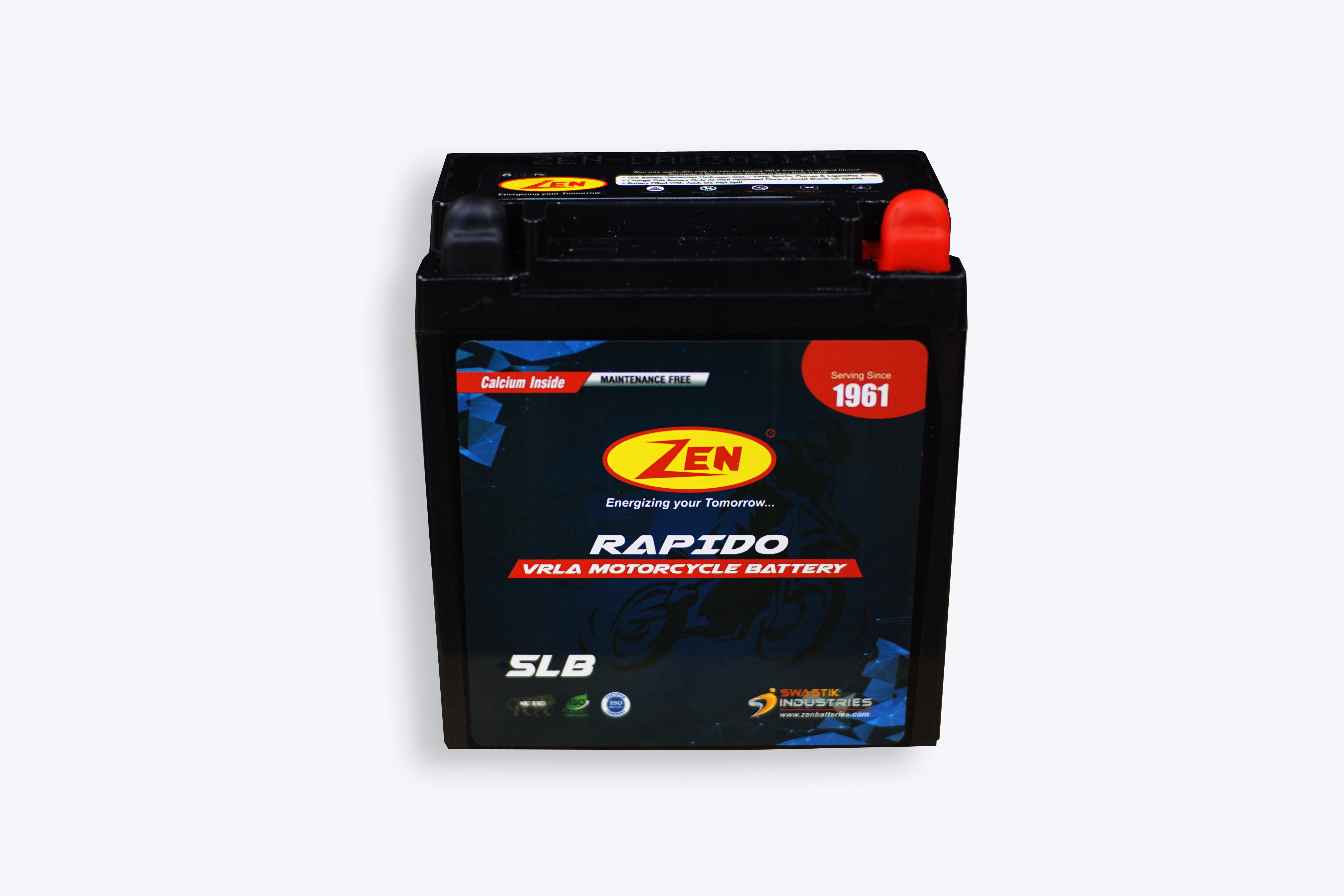 Zen 5lb Motorcycle Batteries Voltage: 12 Volt (V)