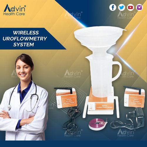 Steel Advin Wireless Uroflowmetry System