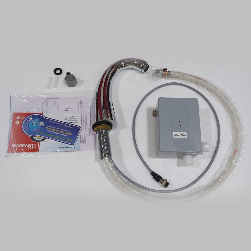 Automatic Sensor Tap Bp-f062 (Basin Mounted) - Color: Silver