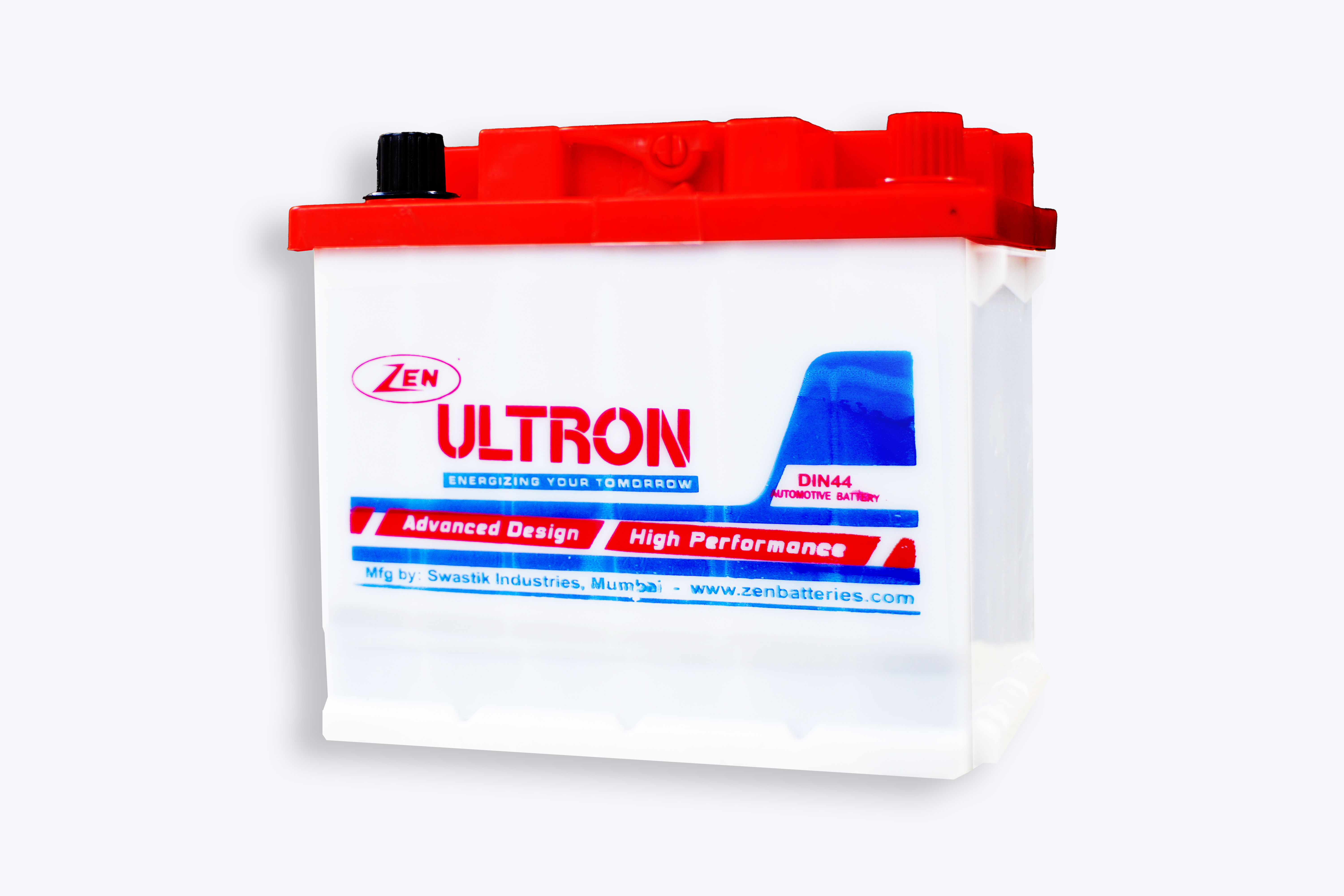 Zen Din44 12 V 45 Ah Automotive Lead Acid Battery Battery Capacity: 30-50ah Ampere-hour (Ah)