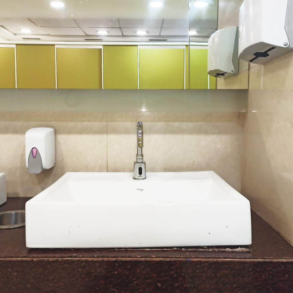Automatic Sensor Tap Bp-f122 (Basin Mounted) - Color: Silver