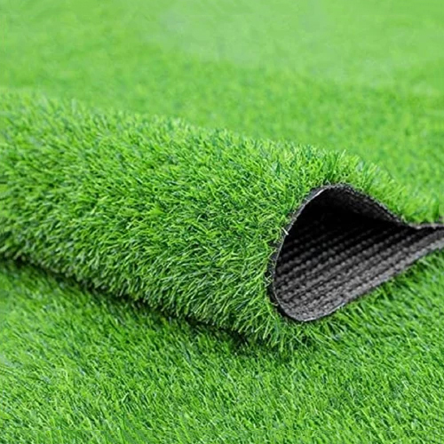Short Pile Artificial Grass - 15mm & 20mm Thickness, 538.2 Sq Ft, Pvc Coated | Durable, Uv Resistant, Chemical Resistant, Easy To Clean, Eco-friendly